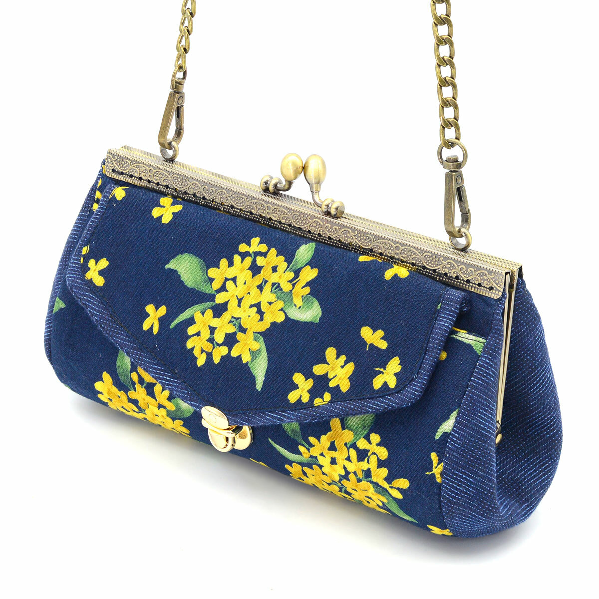 20公分駁腳口金/個【贈20cm駁腳口金蓋子口袋側背包紙型】