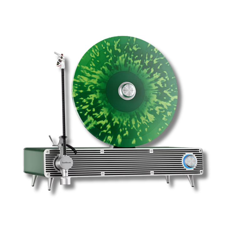 CoolGeek VS-01 直立一體式黑膠唱盤播放器