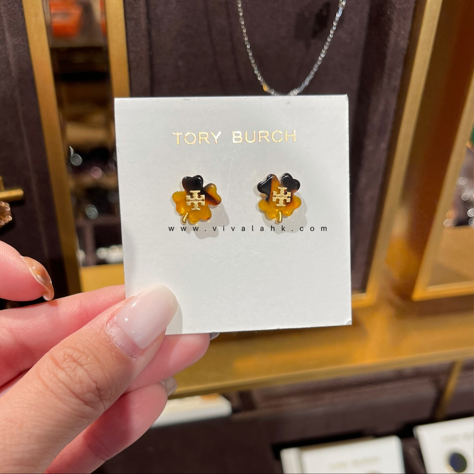 Tory Burch - 四葉草 Earrings (85035)