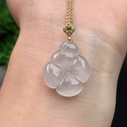 1024331 翡翠冰種花朵