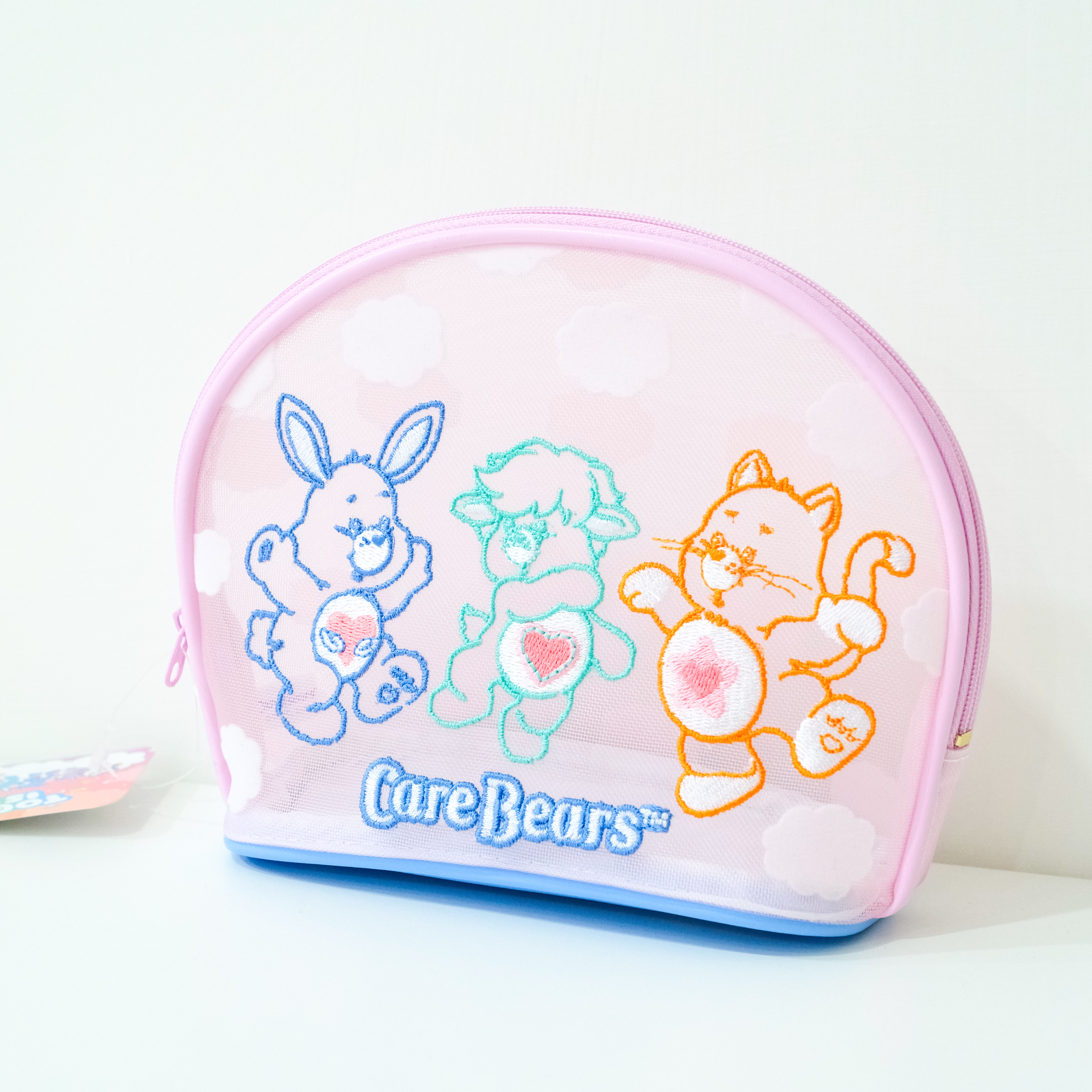 現貨┃ Care Bears 彩虹熊 愛心熊 刺繡 多功能 化妝包