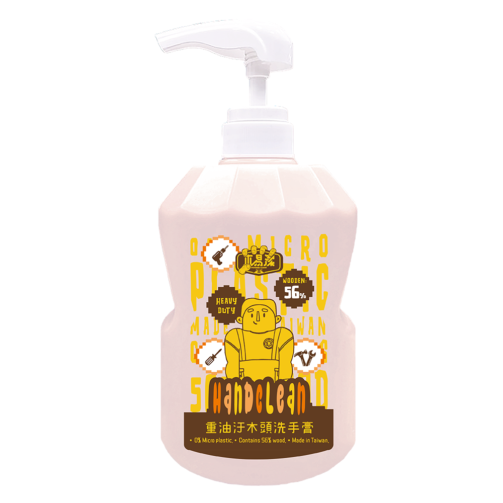 木易潔｜重油汙木頭洗手膏