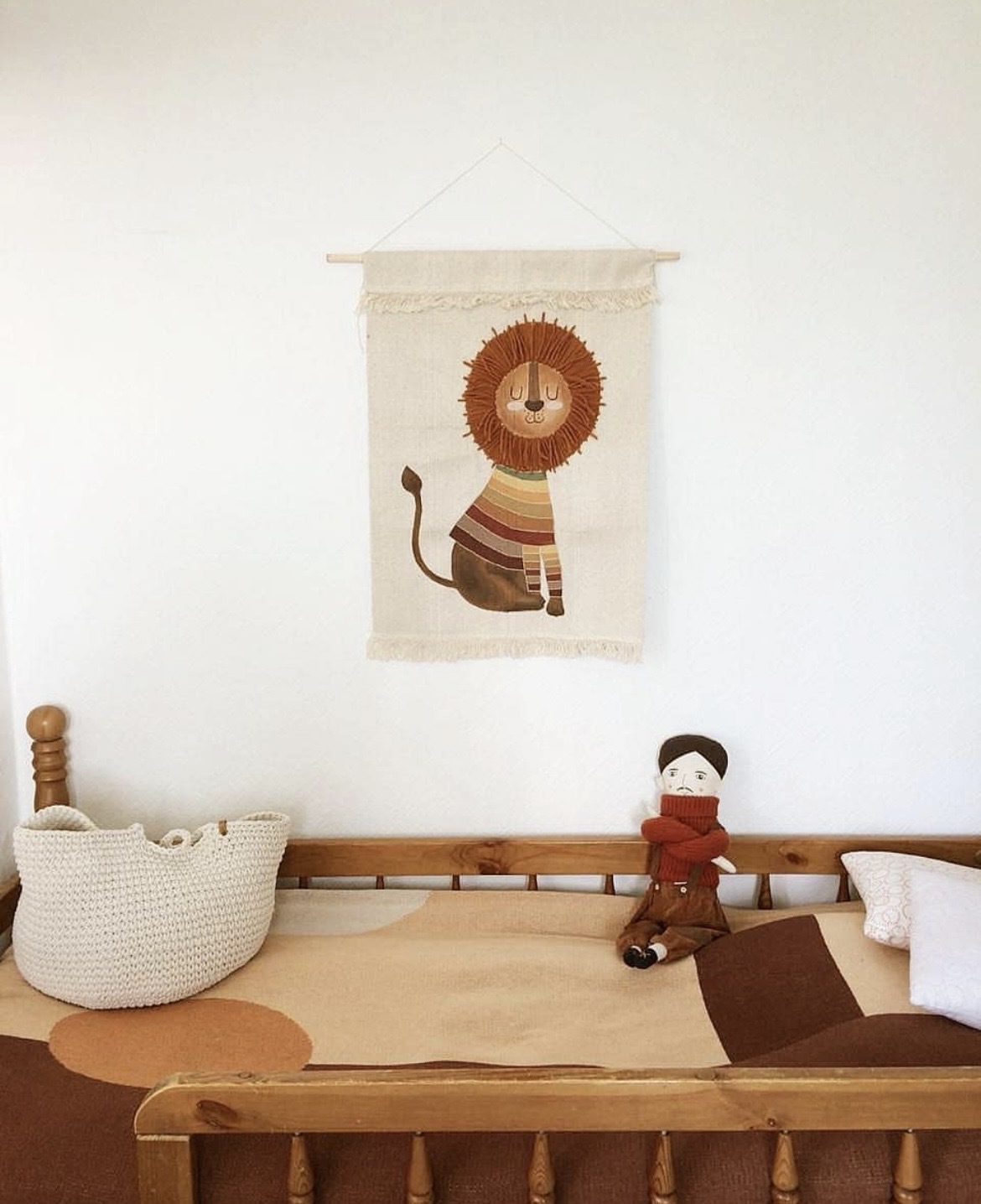 Wall Panel 手工掛旗 - Lion