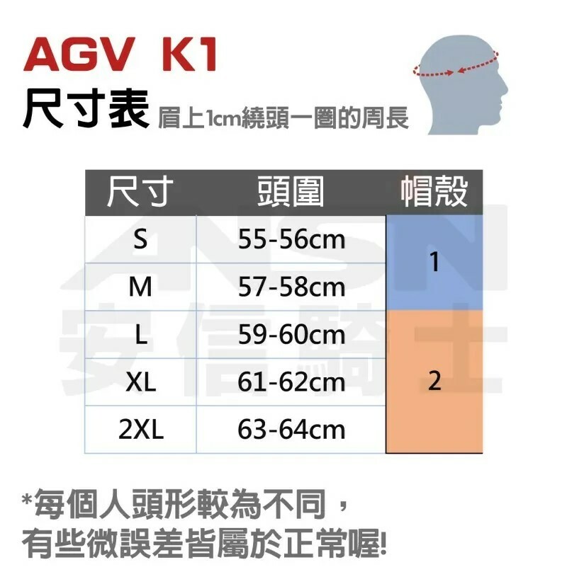 AGV K1-S  Sling Matt Black/Red painting 2023 K1S pista helmet