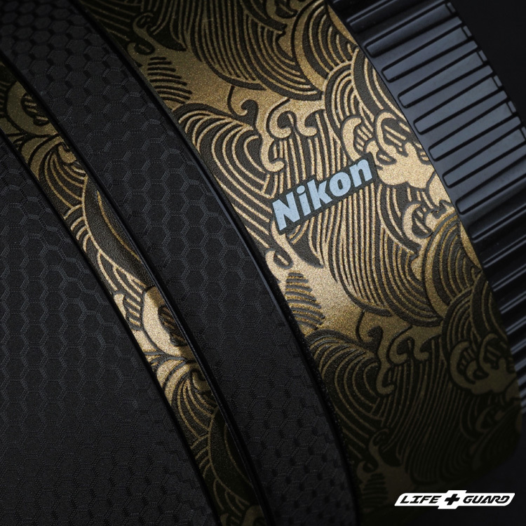 LIFE+GUARD 鏡頭貼膜安裝示意，適用Nikon Z DX 12-28mm F3.5-5.6