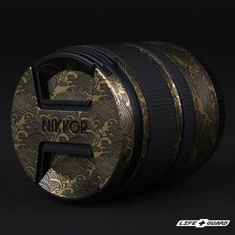 海浪金貼膜質感特寫，LIFE+GUARD 設計風格