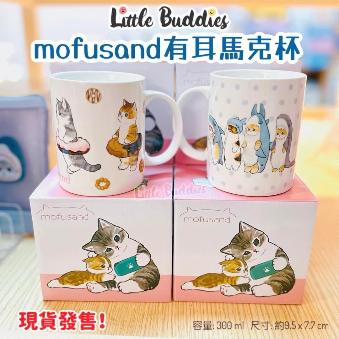 Mofusand 鯊魚貓有耳馬克杯