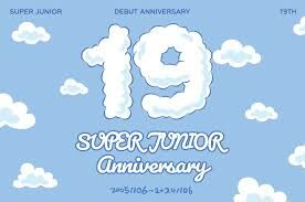 super junior 19th anniversary set