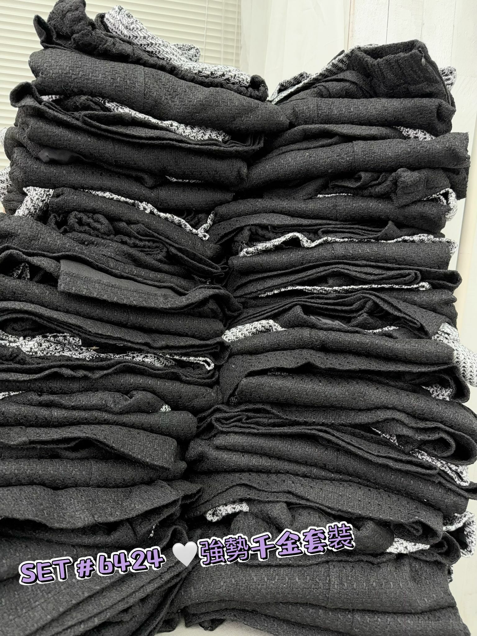 SET#6424 🤍強勢千金套裝