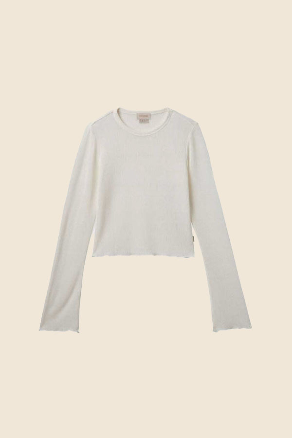 BRIXTON - SHEER L/S KNIT 透膚針織上衣