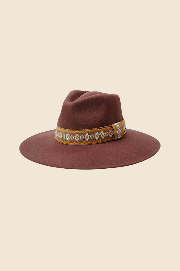 BRIXTON - JOANNA 羊毛紳士帽 （SESAME）