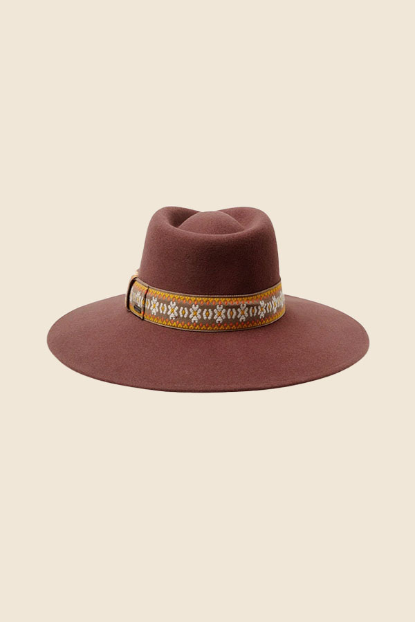 BRIXTON - JOANNA 羊毛紳士帽 （SESAME）