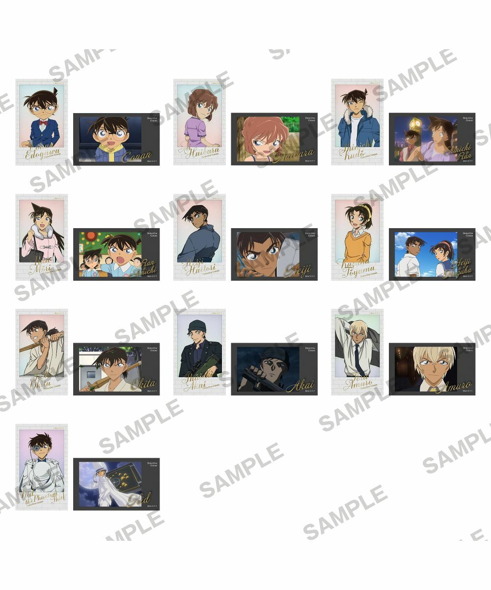 預購-「名偵探柯南」 迷你動畫劇照收藏組 vol.4 BOX販售【日本進口精品】