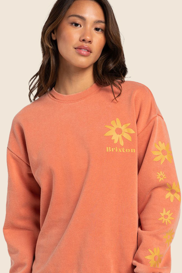 BRIXTON - AMARILLO CREEK CREW 長袖TEE