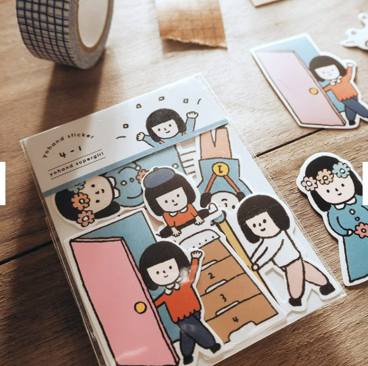 YOHAND Waterproof medium stickers TRAVEL