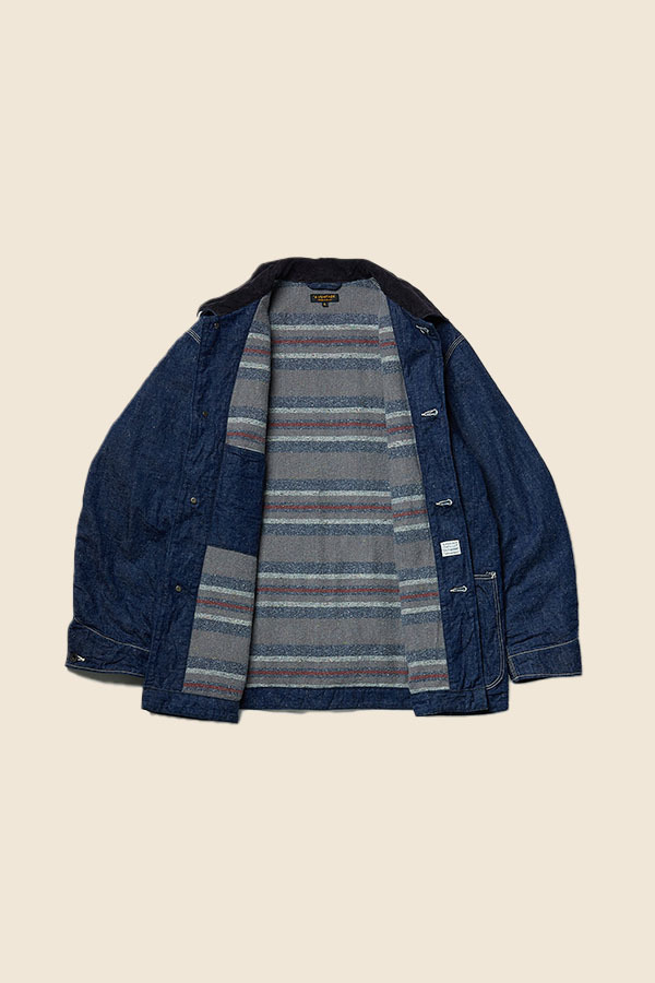 A VONTADE - COVERALL W/BLANKET LINER 棉絨牛仔外套