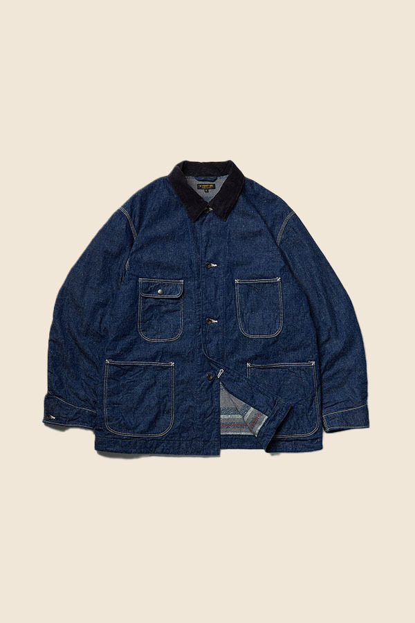 A VONTADE - COVERALL W/BLANKET LINER 棉絨牛仔外套