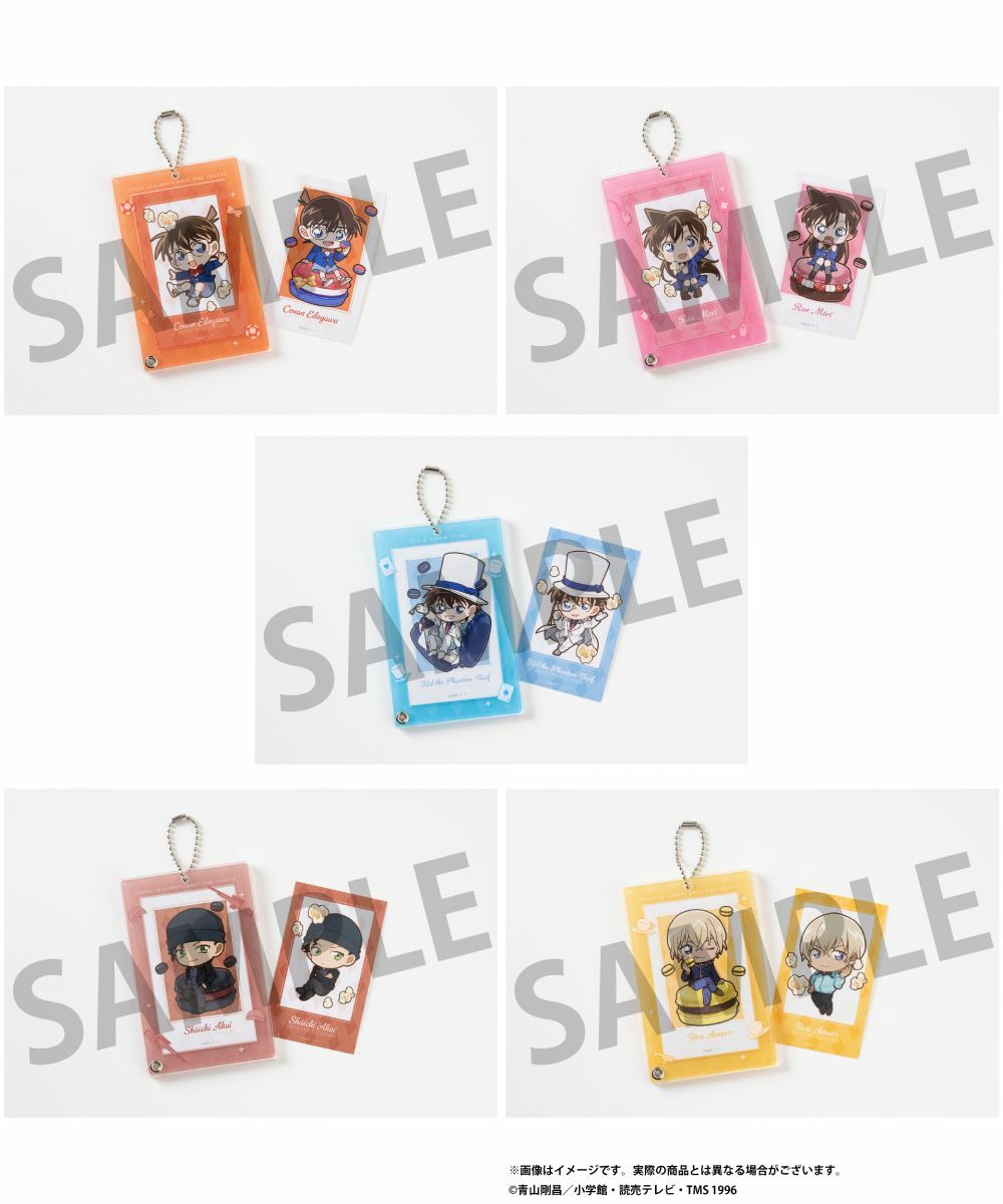 預購-「名偵探柯南」 迷你角色收藏卡鑰匙圈套組 系列 【日本進口精品】