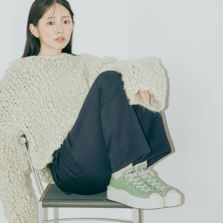 converse 小波浪帆布鞋 抹茶綠 低筒