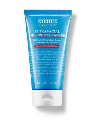 KIEHLS 科顏氏高保濕清爽泡沫潔面乳藍色150ML