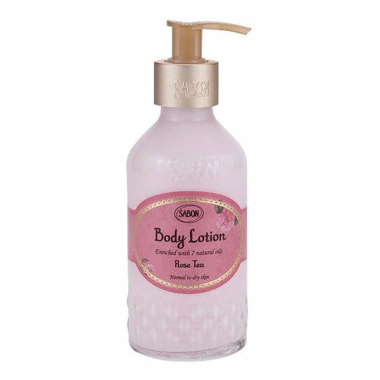 SABON身體乳瓶裝-玫瑰茶200ML