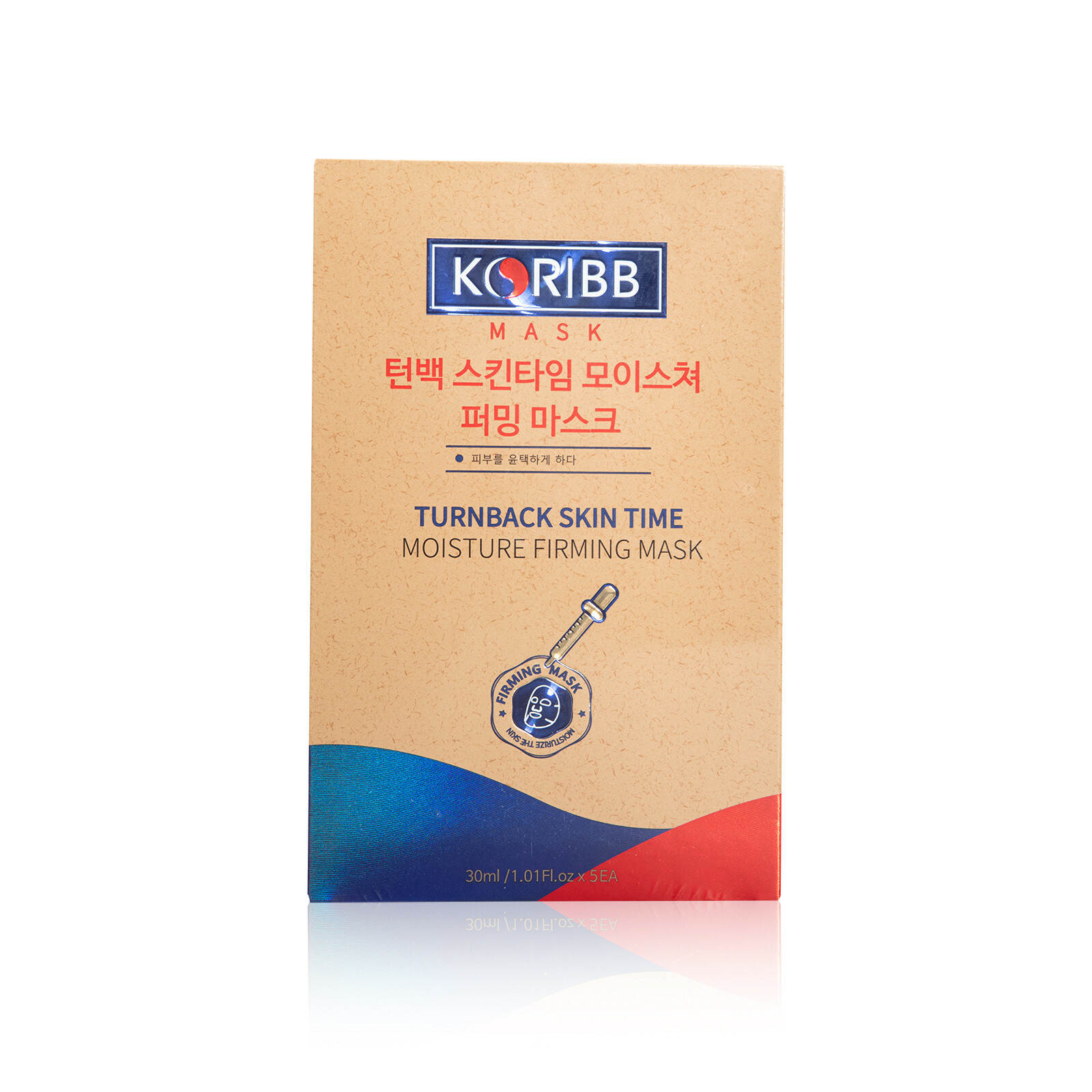 韓國 KRIBB 補水緊致面膜30ML*5片