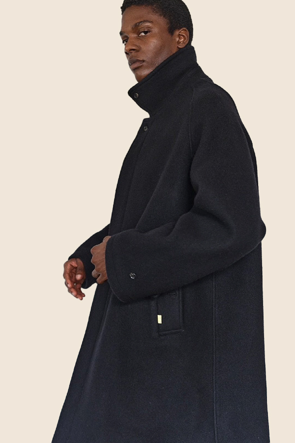 FARAH - BAL COLLAR  羊毛大衣（經典黑）