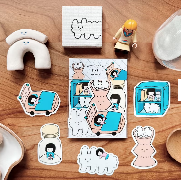 YOHAND Waterproof medium stickers alone