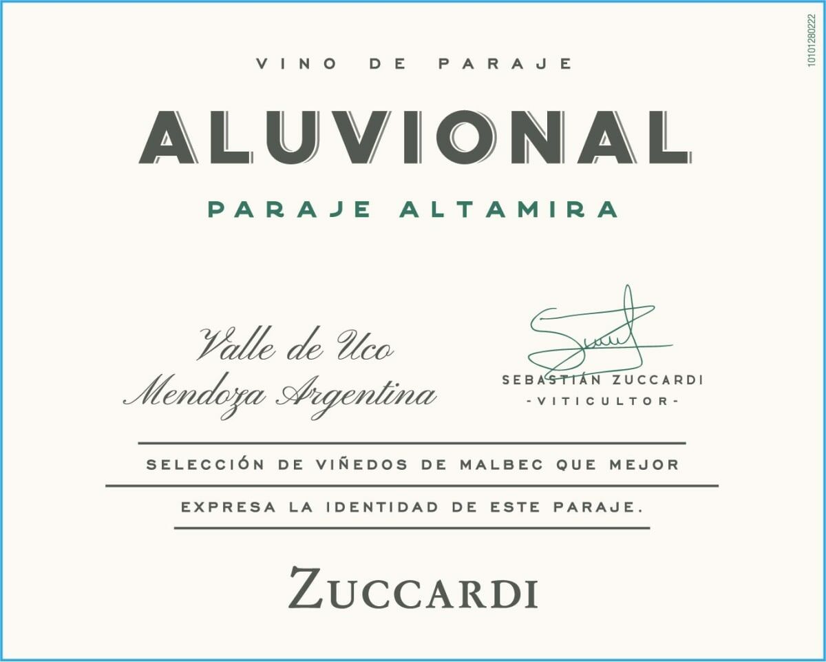 Zuccardi Aluvional Altamira Malbec 2018 (RP97)