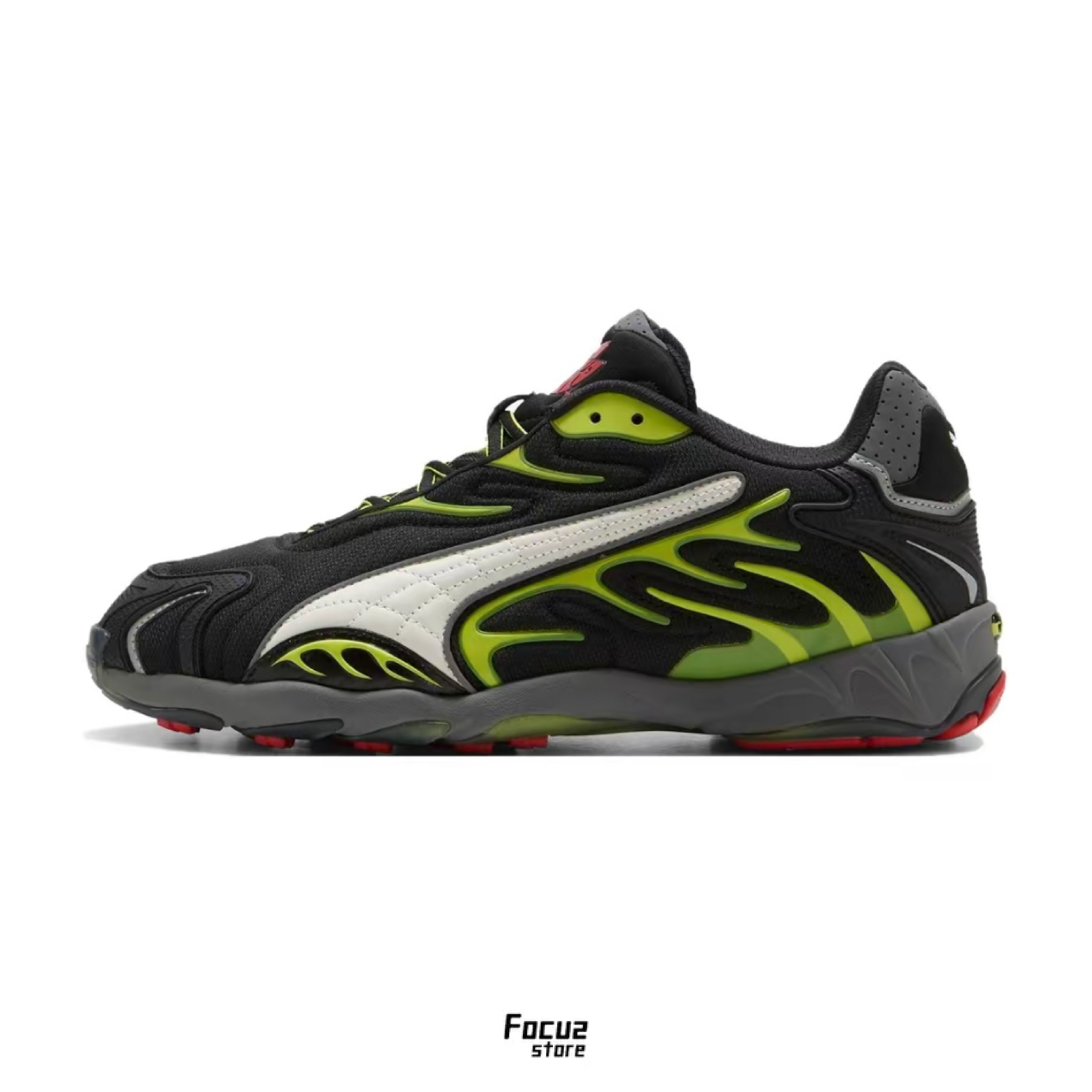 【Focus Store】預購 A$AP Rocky x Puma Inhale "Black Lime Pow" 黑綠 402459-01