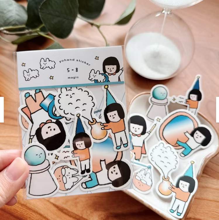 YOHAND Waterproof medium stickers magic