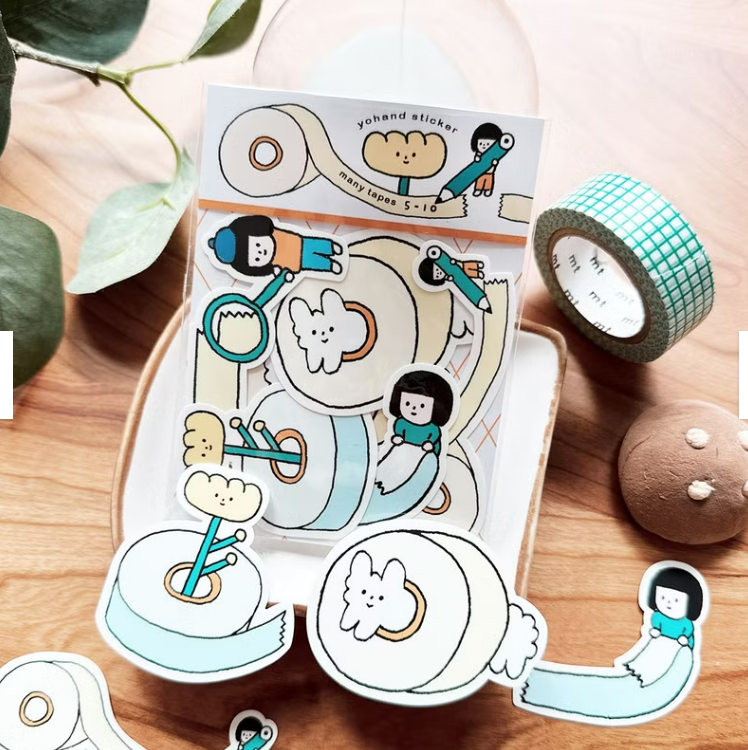 YOHAND Waterproof medium stickers tape