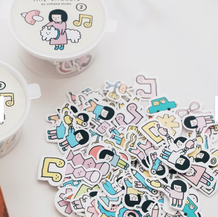 YO HAND STUDIO MINI STICKER 100 PCS SET 2