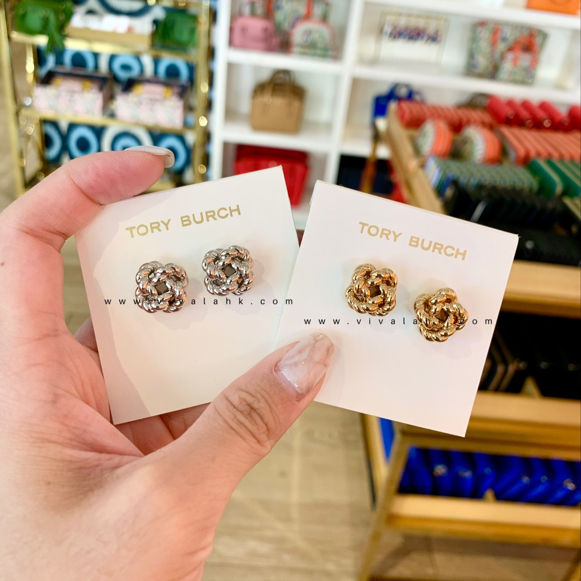 Tory Burch - 繩結耳環 (73208)