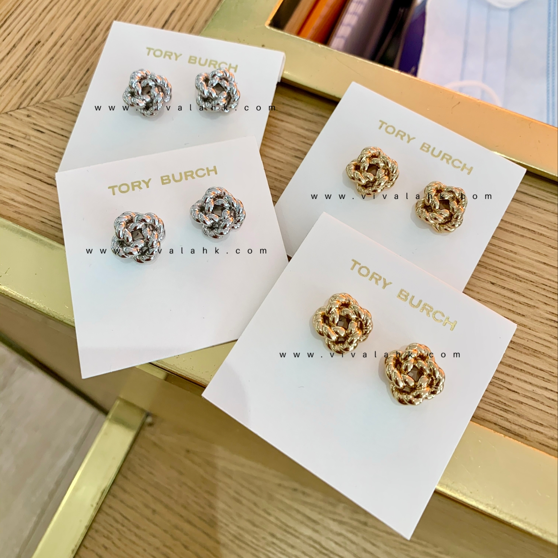 Tory Burch - 繩結耳環 (73208)