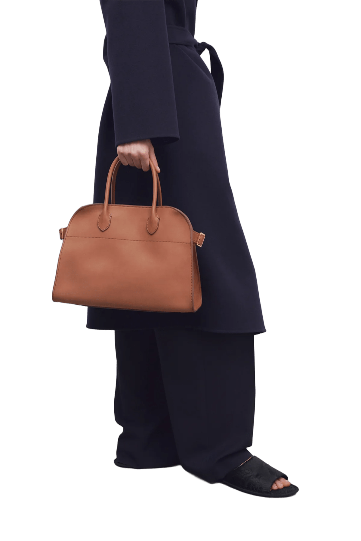 THE ROW Soft Margaux Shoulder 12 皮革手袋