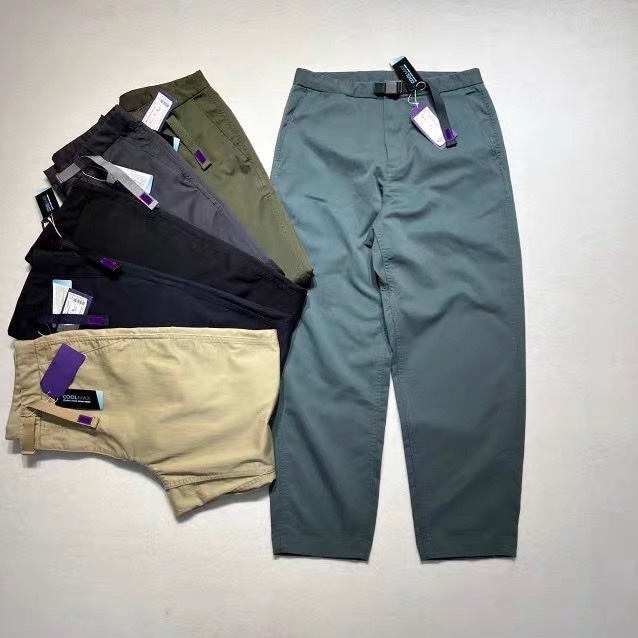 The north face北臉日單現貨 紫標 Stretch Twil Wide Tapered寬鬆休閒長褲 NT5302N