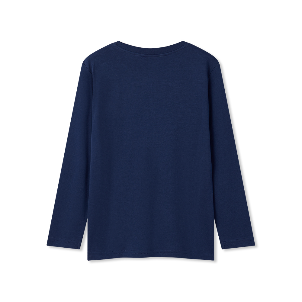 男童長袖印花T恤