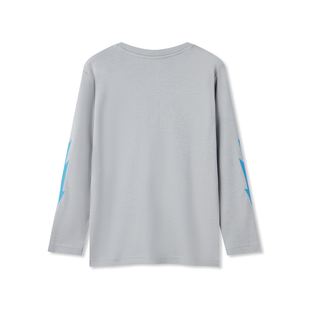 男童長袖印花T恤