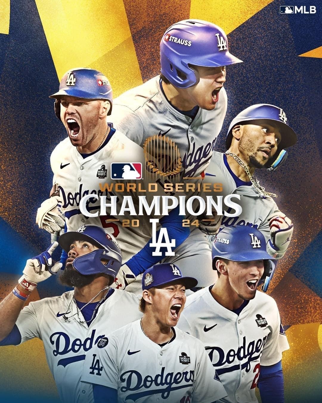 『現貨』TOPPS 2024 MLB 世界大賽冠軍 道奇隊 紀念卡