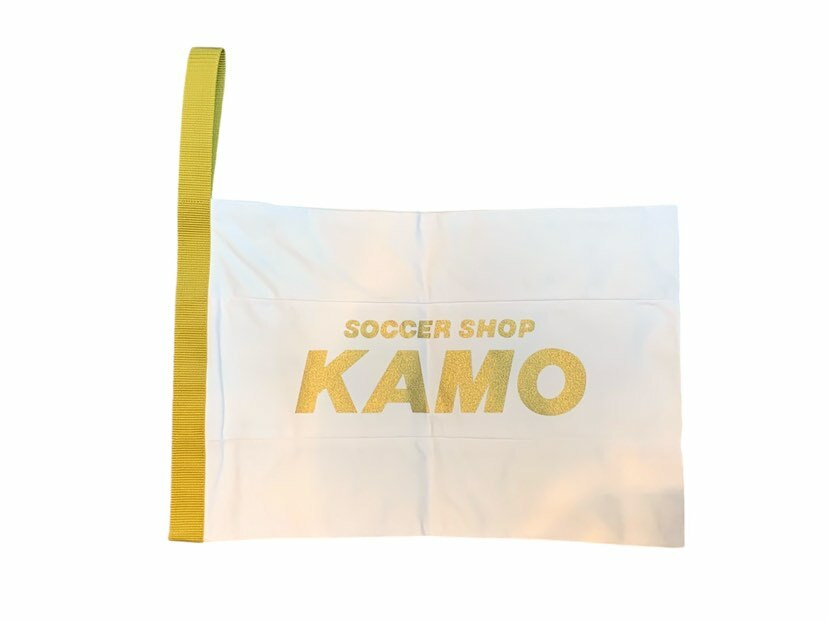 KAMO 鞋袋  ( 白 / 金字 )