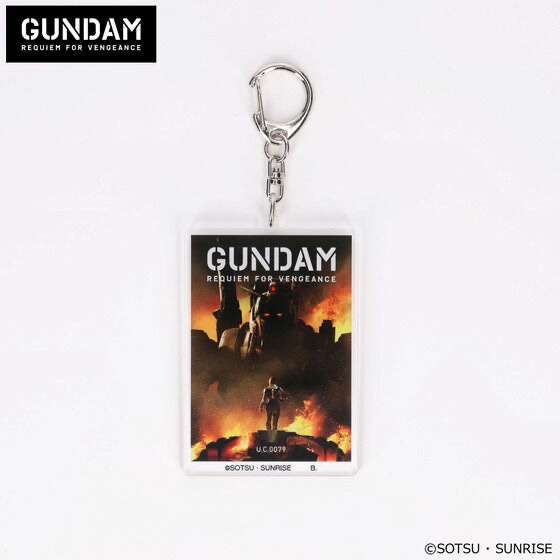 221013 Pbandai 預訂 2025/1月 機動戦士ガンダム 復讐のレクイエム アクリルチャーム（全2種）
