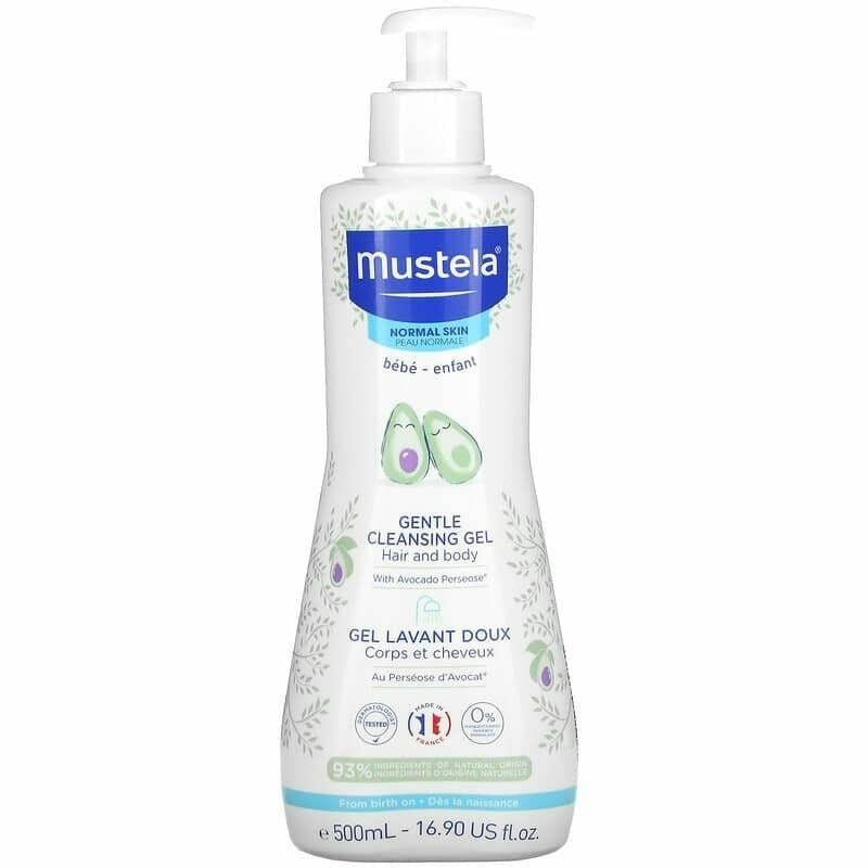 Mustela妙思樂嬰兒洗髮沐浴露500ml