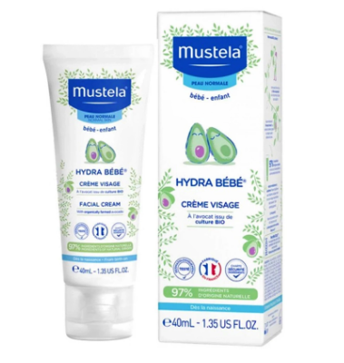 Mustela 妙思樂水份潤面霜 40ml