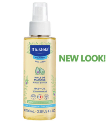 Mustela 妙思樂 嬰兒按摩油 100ml