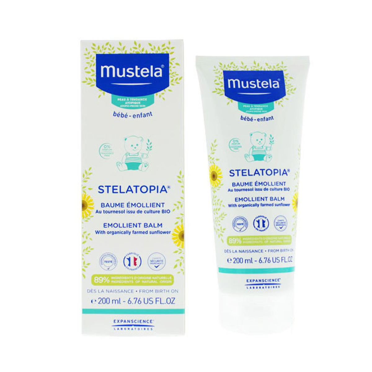 Mustela 妙思樂 Stelatopia 特強補脂 潤膚膏200ML