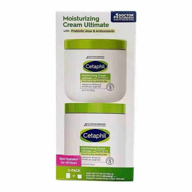 Cetaphil絲塔芙保濕面霜身體乳(566g + 453g) 加拿大版本