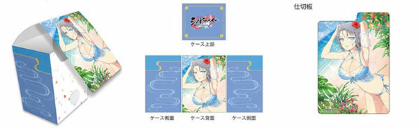 シノビマスター 閃乱カグラ NEW LINK デッキケース(雪泉/SV10周年盛・伝説爆乳祭)