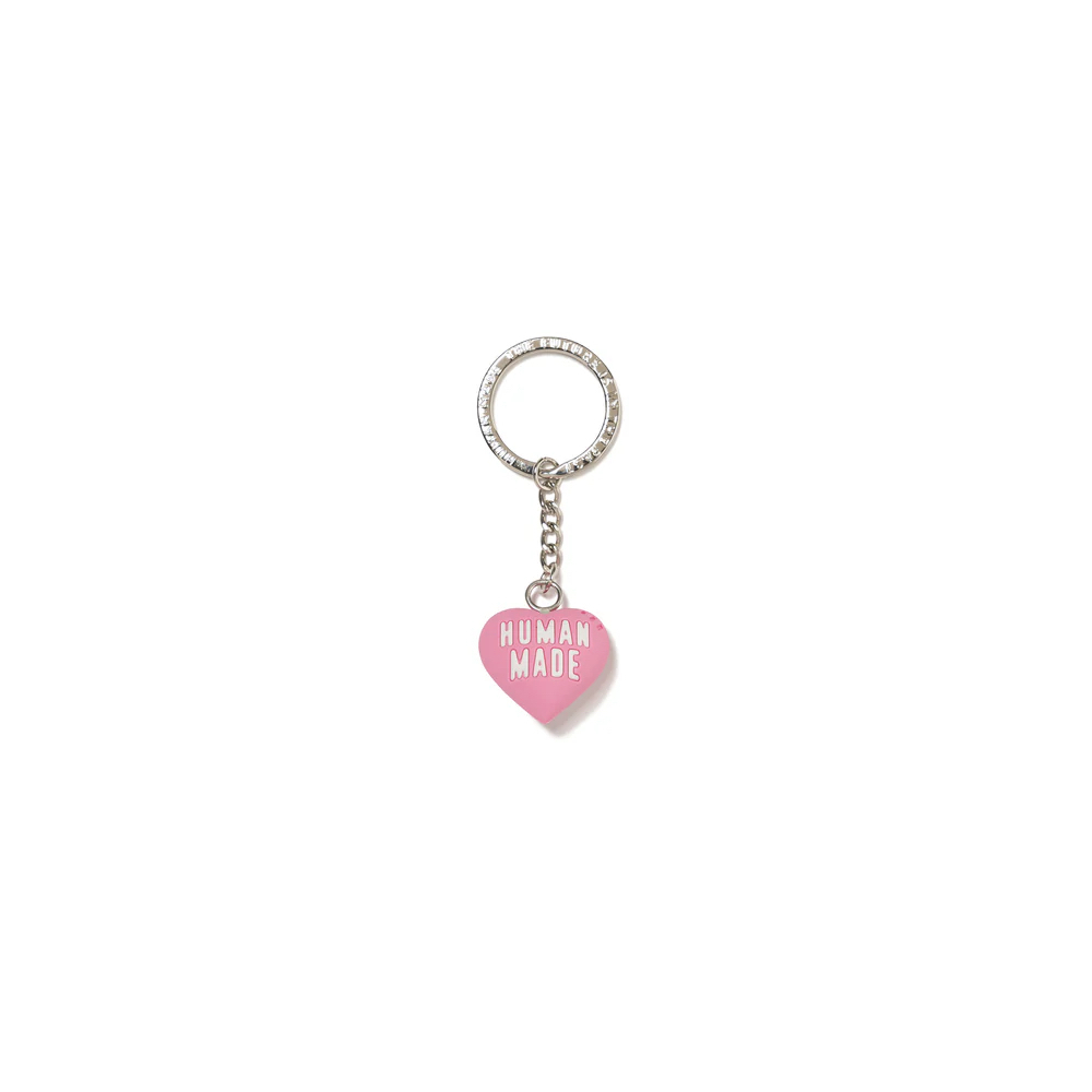Human Made Heart Rubber Key Chain 愛心吊飾 粉/紅/黃/綠 HM27GD096