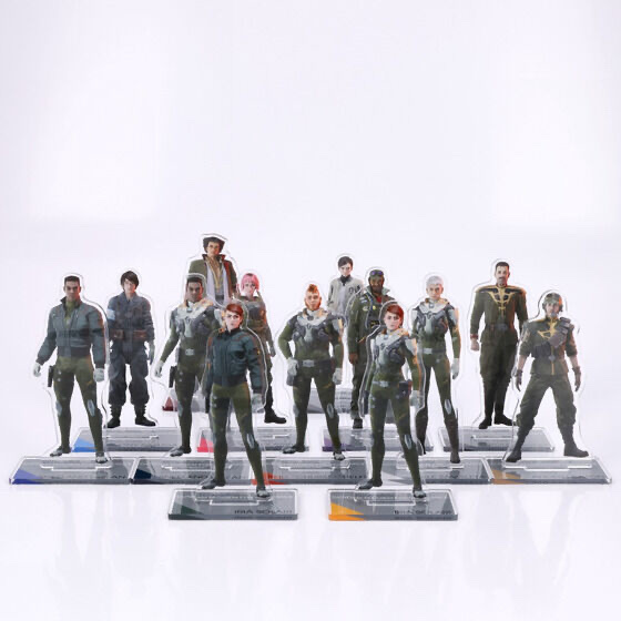 221010/ 221011 Pbandai 預訂 2025/1月 機動戦士ガンダム 復讐のレクイエム アクリルスタンド （全13種）細/大size